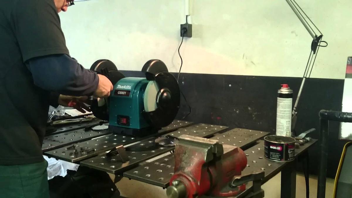 Makita bench grinder discount gb801